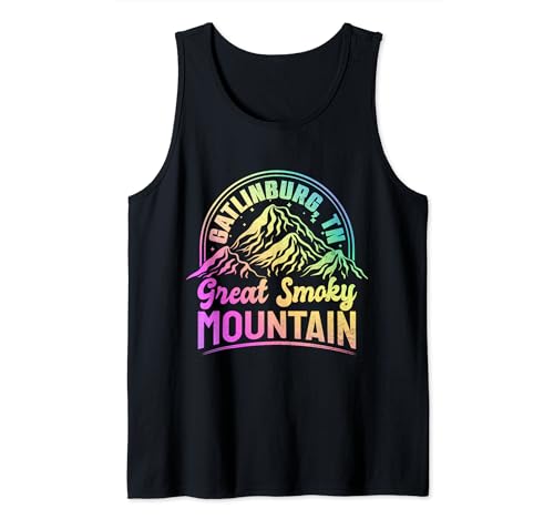 Parque Nacional de las Grandes Montañas Humeantes de Gatlinburg Tennessee Camiseta sin Mangas