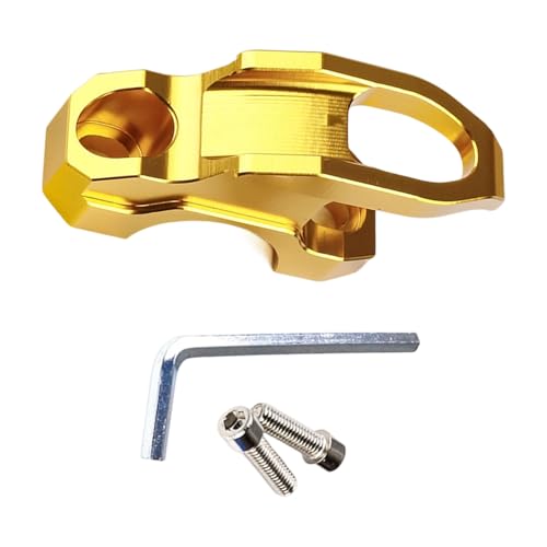 ハンドルバーに取り付けられたバッグホルダーヘルメットハンガーフックスクーター改造アクセサリー荷物クランプブラケットヘルメットアルミ合金オートバイアクセサリー