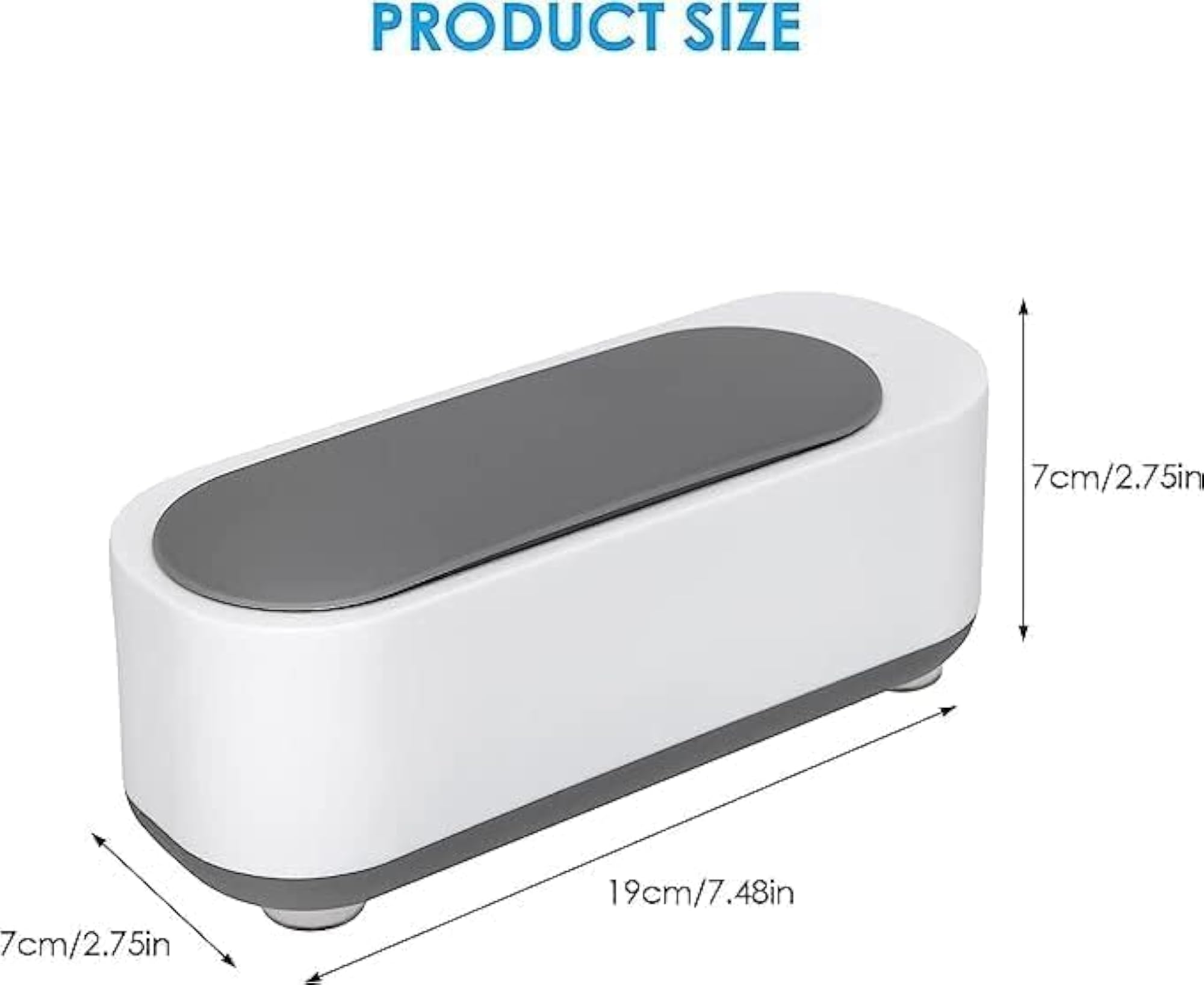 Portable Ultrasonic Jewelry Cleaning Machine, 300 ML