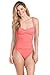 La Blanca Women's Solid Over The Shoulder Sweetheart One Piece Swimsuit