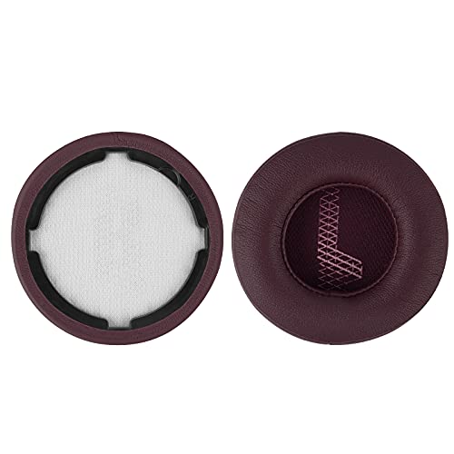 Geekria Replacement Ear Pads for JBL LIVE 400BT Headphones, Ear Cushions (Red) - Image 3