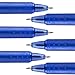 Pilot FriXion Ball 0.7mm Erasable Gel Pens, Fine Point, Blue Ink, Pack Of 6