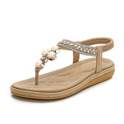 Sandales en cristal pour femme résolvant le manque de confort des nu-pieds d'été