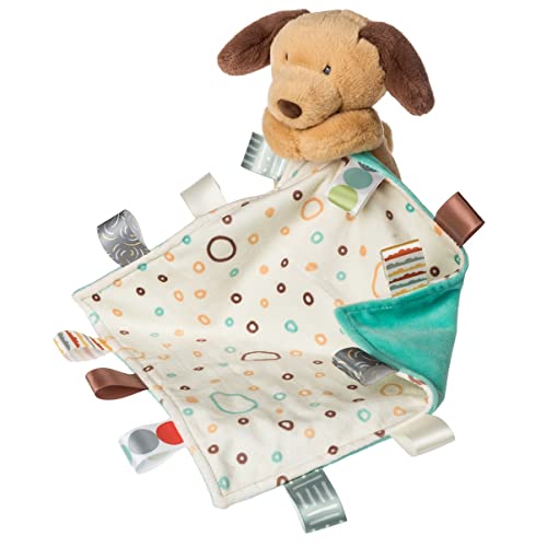 Image of Taggies Cuddlebud Lovey Security Blanket, 9 x 9-inches, Puppy