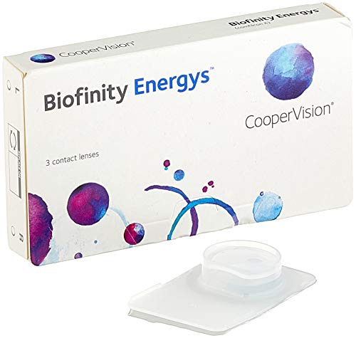 Biofinity Energys - Lentes de contacto esféricas mensuales (R 8.6 / D 14.0 / -5.00 Diop), Pack de 3 uds Cover