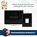 BCW Graded Comic Book Bin with Partition – Black (1 Pack) | Holds 30 Graded Comics | Stackable Comic Book Box Storage for CGC, CBCS & Slabs