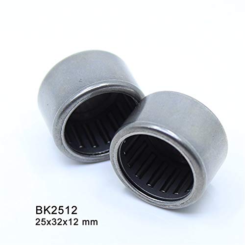 Roulement aiguille BK2512 cage haute performance embout fermé 25mm - 4