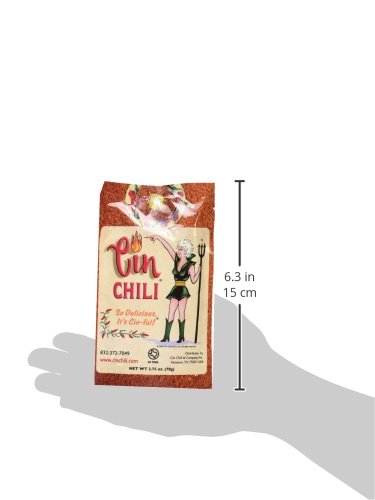 Miniatura 3 de Cin Chili Mezcla de condimentos deliciosamente molestos para cocinar o hornear, paquete de 6