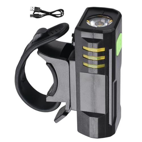 LED Cycle Headlight – Waterproof Rechargeable Front Bike Light with 3 Modes, Anti-Slip Mount | Bright Headlamp for Night Riding, Cycling Safety Accessories for Adults