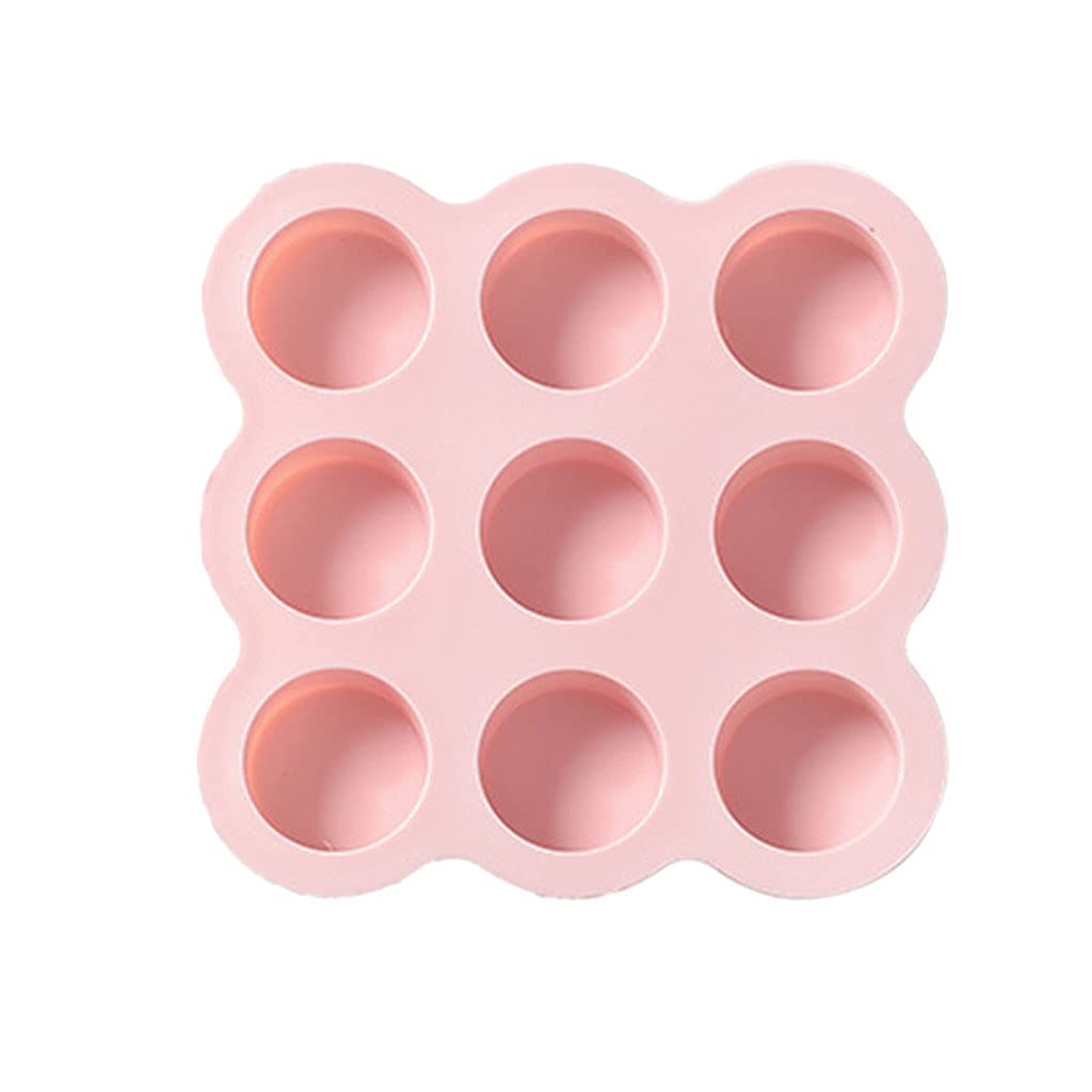 Nucelit Soap Making Supplies Cake Decorating Silicone Mold Exquisite Round Shape Household Molds Resin Sugarcraft Molds
