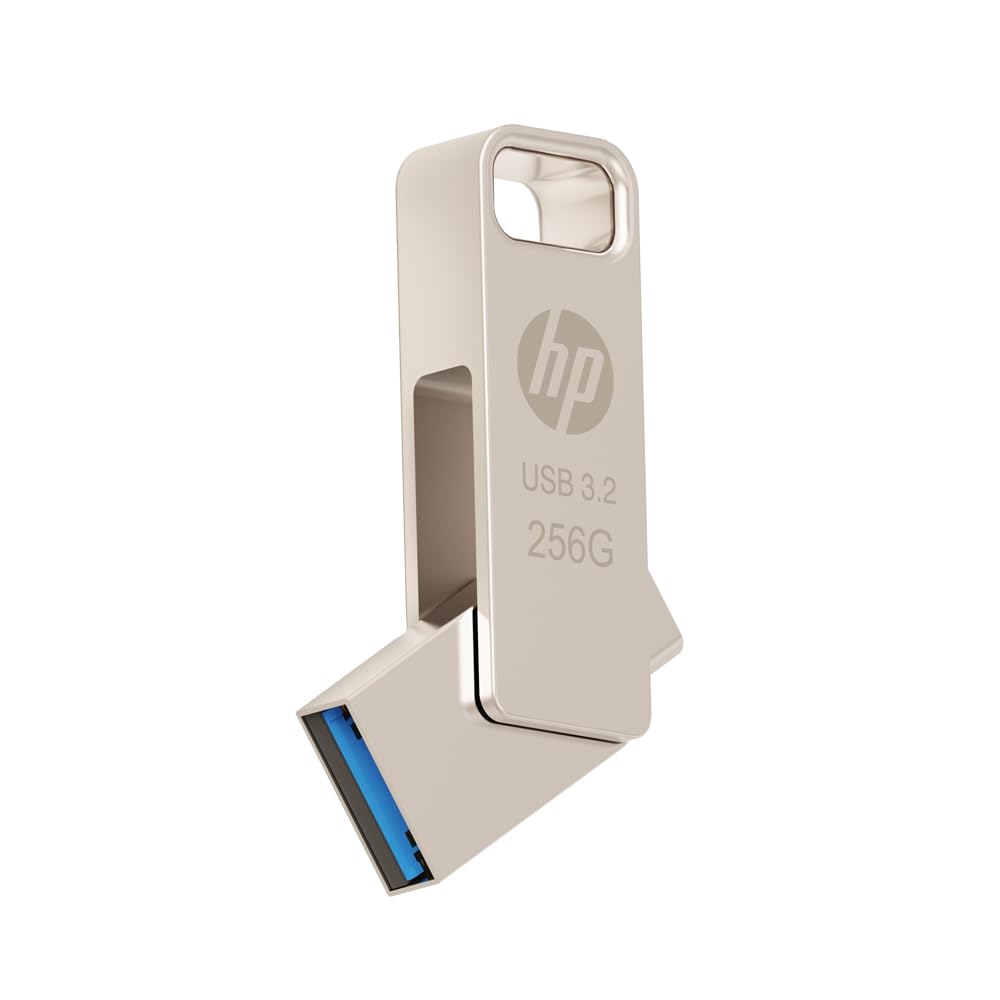 HP x206c 256GB OTG USB 3.2 Tipo-C/Tipo-A, Metálico
