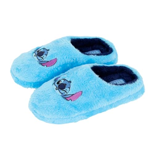 Disney Stitch Zapatillas Estar por Casa Mujer, Pantuflas Suela