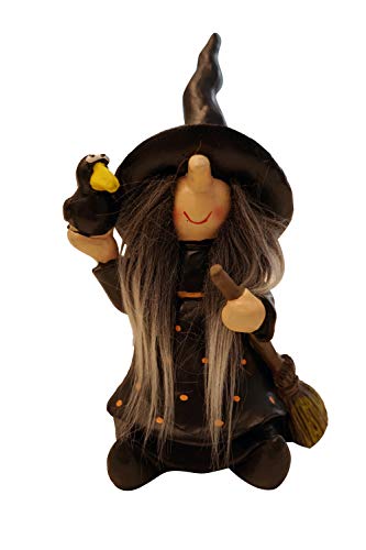 khevga Herfstdecoratie Halloween decoratie heks griezelig in set van 2 - Afbeelding 5