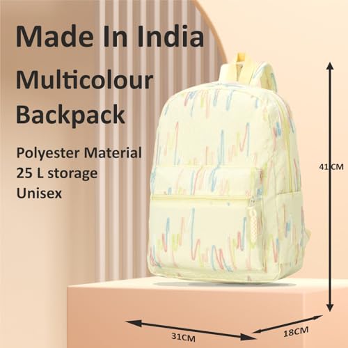 Image of Tinytot 30 Litre Japanese Korean Style School Bag Water-Resistant Laptop & Travel Backpack - Unisex Large 18 Inches Multipurpose Student Backpack for Boys & Girls, Men & Women