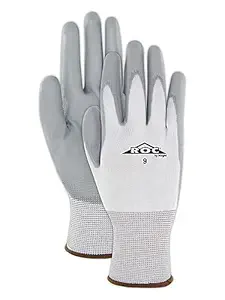 MAGID Polyester Mechanic Work Gloves, 120 PR, Lightweight Polyurethane Coated, Size 9/L, Automotive, Reusable, 13-Gauge (GP139)