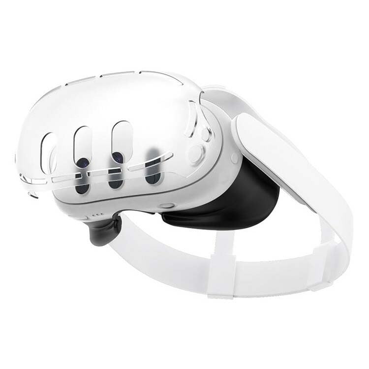 メタクエスト3sVRヘッドセットケース ホワイト Amazon | 【TRIPLE RIVER】VRヘッドセットカバー・Meta Quest 3用用