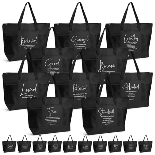 20-Piece Scripture Tote Bags