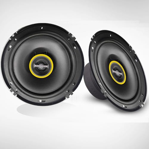 Image of Audio Wheels 6Inch Coaxial Speaker | 70W RMS, 600W Peak Power, 94dB Sensitivity, 55Hz-20KHz Frequency Response - Premium High-Performance Sound.
