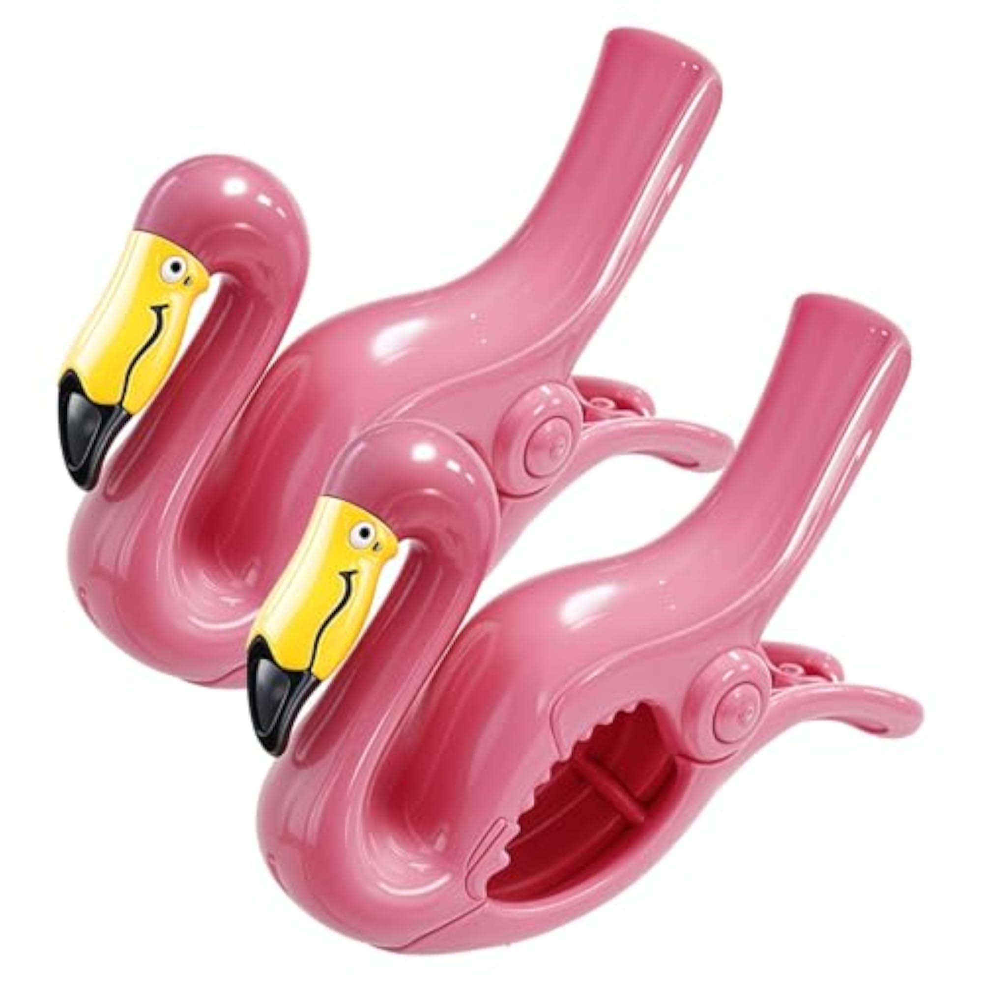 2 Pack Flip Flop Beach Towel Clips, Portable Holder
