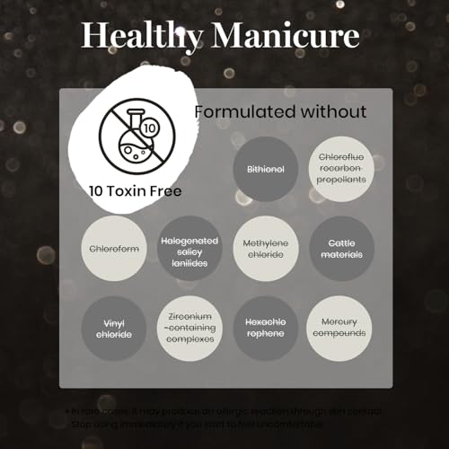 Image of Beetles Black Gel Nail Polish, 1Pcs 15ML Glitter Gel Nail Polish Black Sparkle Reflective Shimmer Color Soak Off UV Lamp Disco Nail Art Manicure Salon DIY at Home Gifts for Women