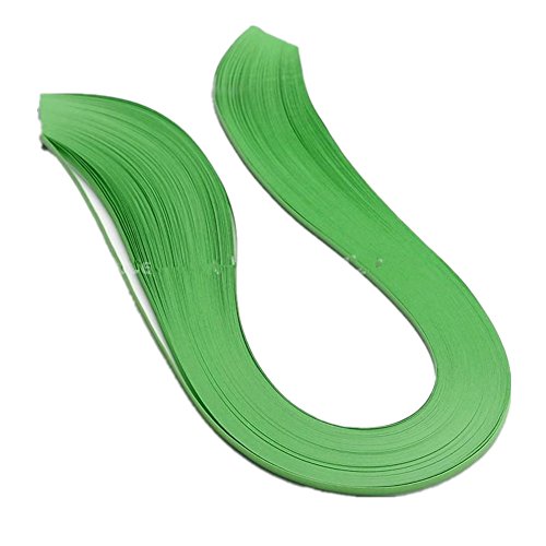 ODETOJOY Quilling Strips 5mm Paper Quilling Set 120pcs Strips 52CM Solid Color Origami