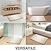 OLANLY Bathroom Rugs Mat 30x20, Extra Soft Absorbent Microfiber Bath Rugs, Rubber Backing, Quick Dry, Machine Washable Bath Mats for Bathroom Floor, Tub and Shower, Home Decor Accessories, Light Beige