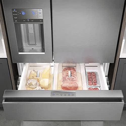 Refrigerador French Door Electrolux com 04 Portas Frost Free com 540 Litros e Aplicativo Home Platin