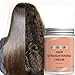 Protein Hair Straightening Cream, Protein Correction Hair Straightening Cream for Curly Hair Used with Hair Straightener, Hydrating Hair Mask for Smooths Frizz for All Hair Types 3.52 FL.OZ (100 G)