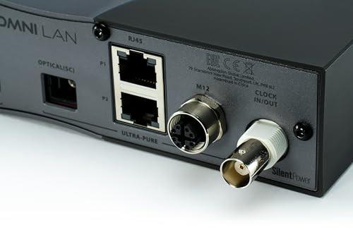 Image of SilentPower | Omni LAN | Optically Isolated Audiophile Network Switch - All-in-one, Plug-and-Play Solution, Purpose-Built to Eliminate Noise from Network Signals - 3 Individual Stages of Isolation