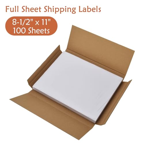 image for 9527 Product 100 Sheets Sticker Labels 8-1/2