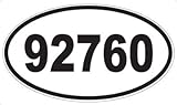 US Decal, Inc. Number 92760 Oval Sticker