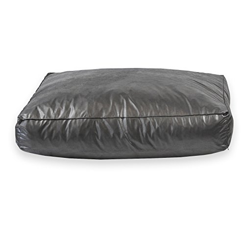 Eco Faux Leather Dog Bed, Medium 36" x 26" x 8"