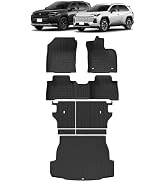 Amazon | VKINGER 新型 RAV4 60系 パーツ フロアマット ラゲッジマット