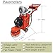 HQHAOTWU Cement Ground Grinder Epoxy Floor Grinding Machine Concrete Floor Polisher with 20L Vacuum Dust Collector Concrete Surface Grinder with Terrazzo Plate 220V