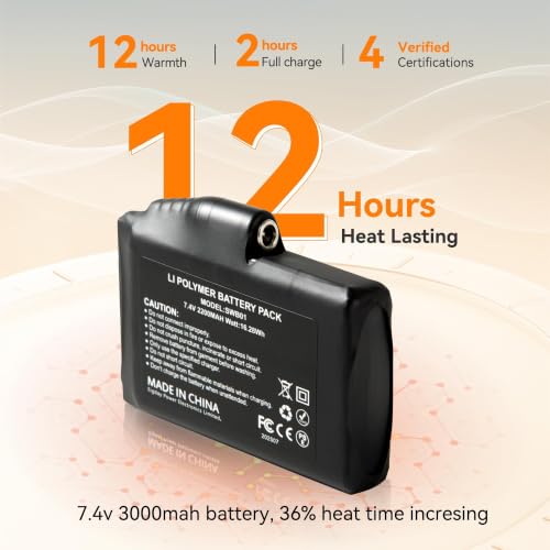 Image of SAVIOR HEAT Heated Gloves for Men Women 2.0, App Electric Rechargeable Ski Gloves with 3M Thinsulate, PD 20W Fast Charging & 12H Runtime, Waterproof Goatskin Skiing Motorcycle Outdoor
