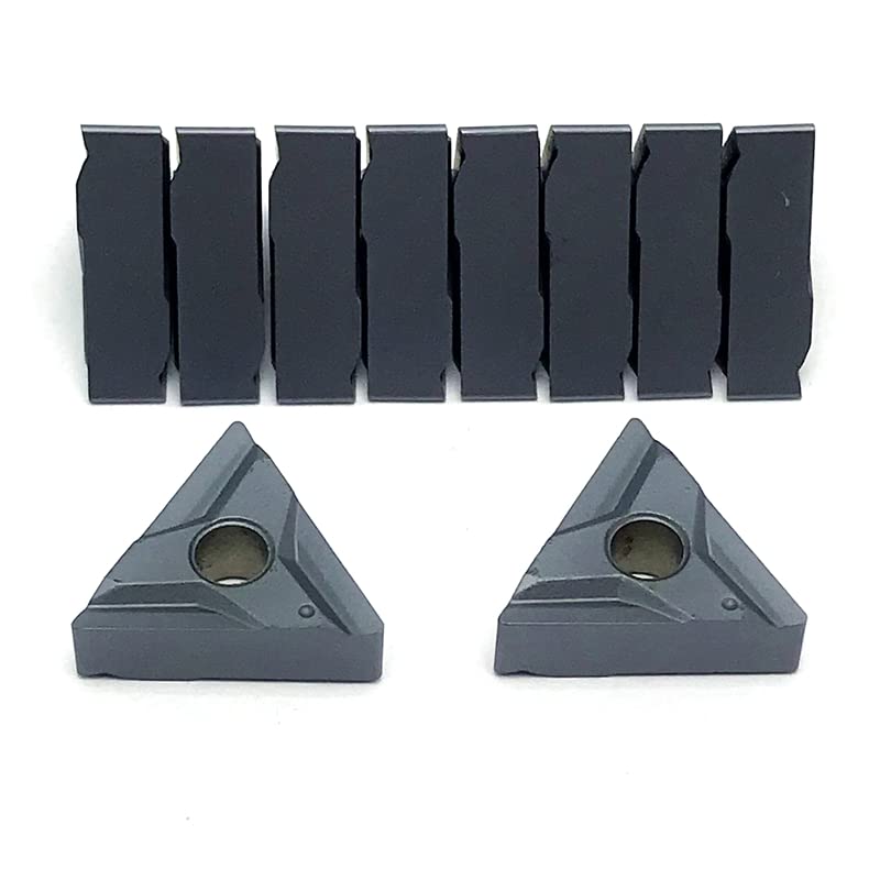 10 piezas TNUX160408R LT10 insertos de carburo para torno CNC miniatura 5