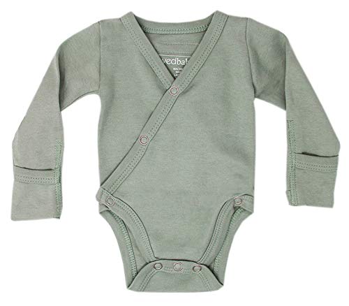 Image of L'ovedbaby Unisex Baby Organic Cotton Kimono Bodysuit