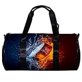 Puedes guardar fácilmente tu ropa deportiva, toalla, zapatos deportivos, etc. En la bolsa de deporte Además, la bolsa de deporte cabe muy bien en las pequeñas taquillas del gimnasio.