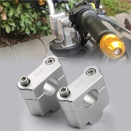 La pince de rehausseur guidon moto Sym ADX 125 étend la hauteur