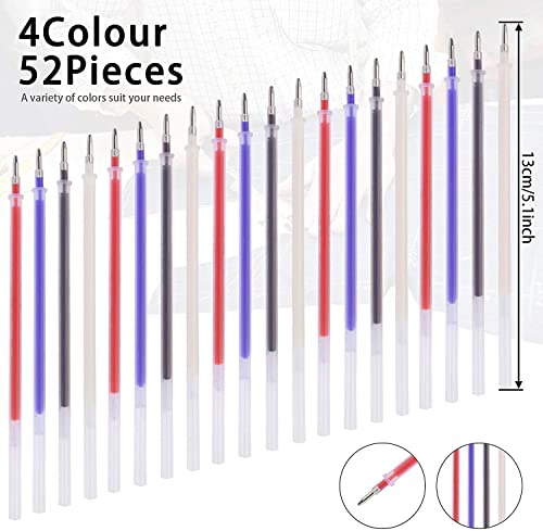 JANYUN 8-Piece Heat Erasable Pens for Fabric with 52 Refills, Fabric Marking Pens, Quilting, Sewing, DIY, Tailors, Black - Image 3
