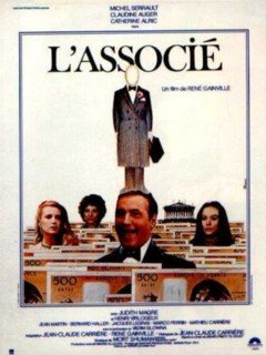 Affiche de cinema originale L'Associé 1979 René Gainville 116X158Cm rare