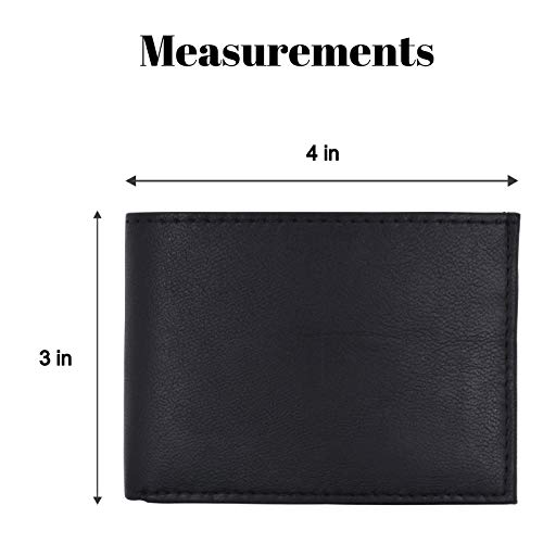 Marshal Soft Leather Kids Slim Thin Coin Pouch Bifold Wallet #TOP2