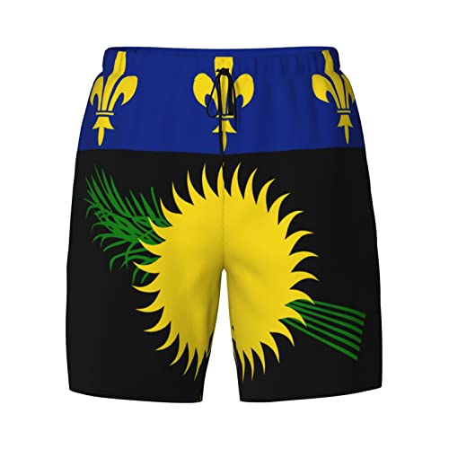 Short de bain Guadeloupe homme avec doublure de compression