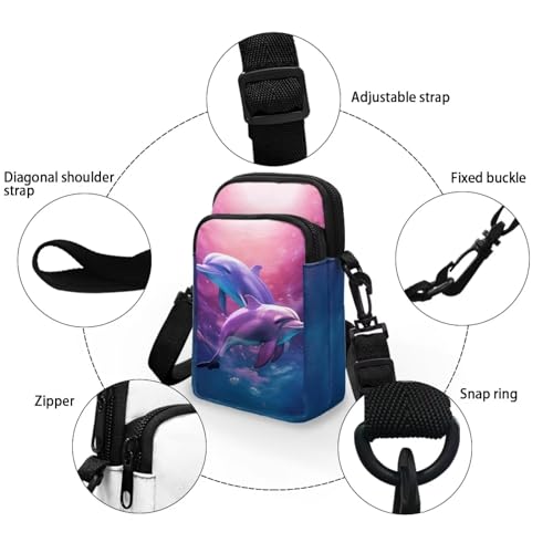 Image of Small Crossbody Purse for Women Kids Shoulder Messenger Bag