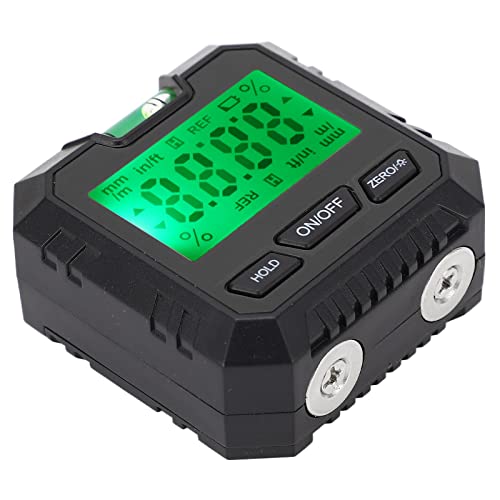 Buscador de ángulos digital horizontal con burbuja magnetica miniatura 1