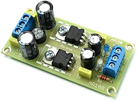 ArliKits AR180/12 - Fuente de alimentación simétrica estabilizada + 12 V -12 V