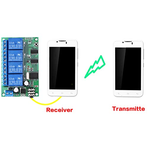 Dekoder DTMF 4-kanałowy, przekaźnik dekodera sygnału DTMF 12 V AD22B04, sterowanie telefoniczne, monitorowanie mocy, pilot do systemów automatyki