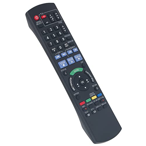 Replacement Remote Control Fit for Panasonic DVD Recorder DMR-EX79EB DMR-EX89EB N2QAYB000332 - Image 2