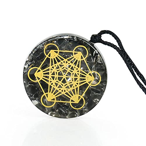 Natuurlijke Crystal Metatron Cube Ketting Quartz Gem Pendant Amethyst Lapsis Lazuli Obsidian Chakra Yoga Meditatie Charm…