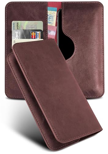 Étui en cuir végétalien bordeaux pour Samsung Galaxy Z Flip 6 protection luxe moex